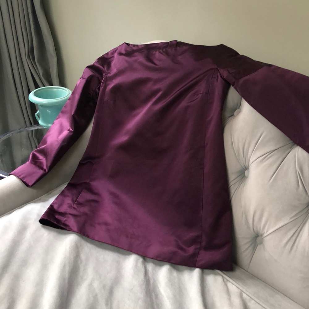 Fab Marc Jacobs Satin Top in Deep Purple! Like New
